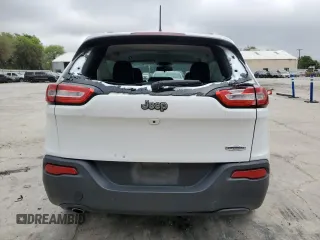2018 Jeep Cherokee Latitude Plus with VIN 1C4PJLLB3JD542598, listed as a Copart auction lot 51482035 with 76,543 mi miles and Salvage Title. Bid and sale history available at DreamBid. Image 6.