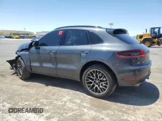 2018 Porsche Macan S with VIN WP1AB2A50JLB31853, listed as a Copart auction lot 57301305 with Not provided miles and Salvage title. Bid and sale history available at DreamBid. Image 2.