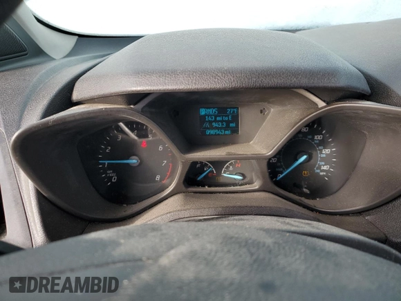 2018 Ford Transit Connect XL with VIN NM0LS6E77J1376090, listed as a Copart auction lot 42803475 with 98,943 mi miles and Salvage title. Bid and sale history available at DreamBid. Image 10.