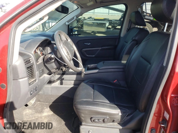2015 Nissan Titan SL with VIN 1N6BA0EC5FN510345, listed as a Copart auction lot 73643204 with 112,685 mi miles and Salvage Title. Bid and sale history available at carsss.com. Image 7.