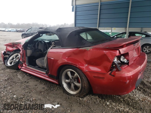 2000 Ford Mustang with VIN 1FAFP4445YF235471, listed as a Copart auction lot 44600335 with 0 mi miles and Salvage Title. Bid and sale history available at carsss.com. Image 2.