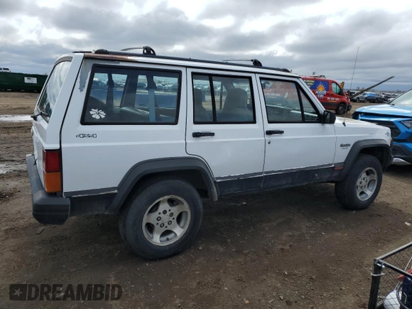 1995 Jeep Cherokee Sport z VIN 1J4FJ68S8SL650142, wystawiony jako Copart lot #51923775 z przebiegiem 329 796 mil mil oraz Czysty tytuł • Clean title. Historia ofert i sprzedaży dostępna na DreamBid. Obrazek 3.