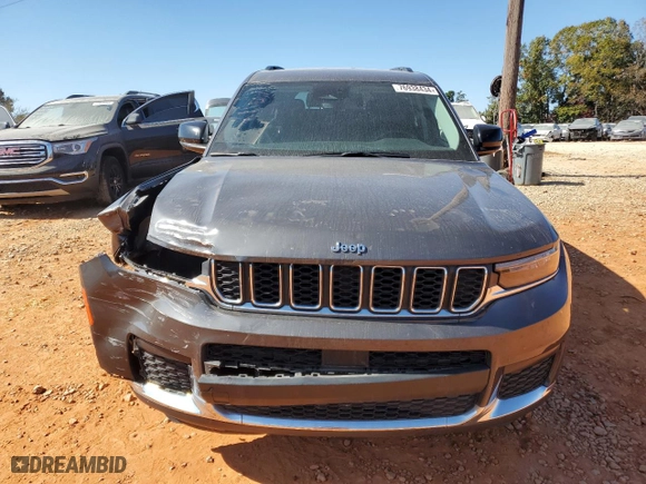 2021 Jeep Grand Cherokee L Laredo with VIN 1C4RJKAG5M8203064, listed as a Copart auction lot 76938434 with 51,691 mi miles and Salvage Title. Bid and sale history available at carsss.com. Image 5.