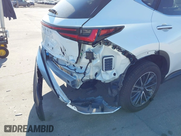 2025 Lexus NX with VIN JTJGDCAZ6S2016077, listed as a IAAI auction lot 41812436 with 6,510 mi miles. Bid and sale history available at carsss.com. Image 6.