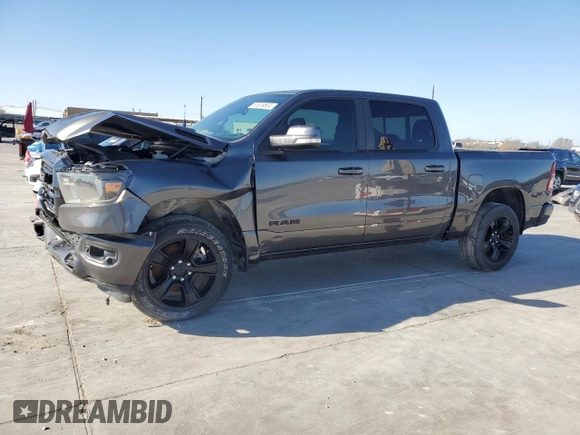 2020 Ram 1500 Big Horn z VIN 1C6SRFFT7LN162323, wystawiony jako Copart lot #85539604 z przebiegiem 25 268 mil mil oraz Szkoda całkowita • Salvage title. Historia ofert i sprzedaży dostępna na DreamBid. Obrazek 1.