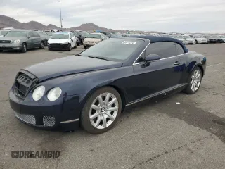 2008 Bentley Continental GT z VIN SCBDR33W68C053789, wystawiony jako Copart lot #80274224 z przebiegiem 70 469 mil mil oraz Szkoda całkowita • Salvage title. Historia ofert i sprzedaży dostępna na DreamBid. Obrazek 1.