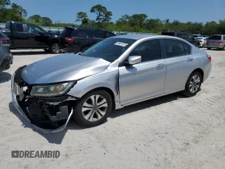 2014 Honda Accord LX z VIN 1HGCR2F34EA101271, wystawiony jako Copart lot #54601575 z przebiegiem 29 643 mil mil oraz Szkoda całkowita • Salvage title. Historia ofert i sprzedaży dostępna na DreamBid. Obrazek 1.