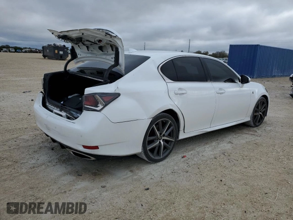 2016 Lexus GS 350 with VIN JTHBZ1BL0GA006511, listed as a Copart auction lot 43490214 with 75,777 mi miles. Bid and sale history available at carsss.com. Image 3.