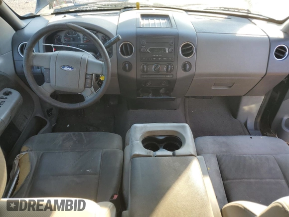 2006 Ford F-150 XLT with VIN 1FTPX14V16FB06890, listed as a Copart auction lot 46898095 with 268,804 mi miles and Salvage Title. Bid and sale history available at carsss.com. Image 8.