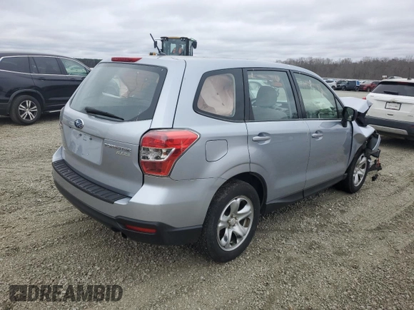 2015 Subaru Forester 2.5i with VIN JF2SJAAC0FG836669, listed as a Copart auction lot 44684335 with 205,858 mi miles and Salvage Title. Bid and sale history available at carsss.com. Image 3.