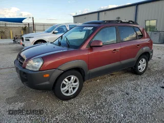 2006 Hyundai Tucson GLS with VIN KM8JN72D56U363342, listed as a Copart auction lot 46632115 with 122,758 mi miles and Salvage Title. Bid and sale history available at carsss.com. Image 1.