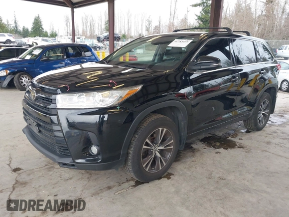 2018 Toyota Highlander LE with VIN 5TDBZRFHXJS805406, listed as a IAAI auction lot 41783455 with 146,388 mi miles and . Bid and sale history available at DreamBid. Image 2.