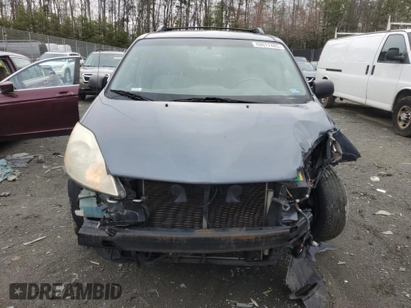 2008 Toyota Sienna with VIN 5TDZK23C38S168937, listed as a Copart auction lot 48617485 with 217,608 mi miles and Salvage Title. Bid and sale history available at DreamBid. Image 5.
