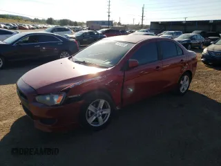 2008 Mitsubishi Lancer DE with VIN JA3AU26U98U015503, listed as a Copart auction lot 75131434 with 162,927 mi miles and Salvage Title. Bid and sale history available at DreamBid. Image 1.