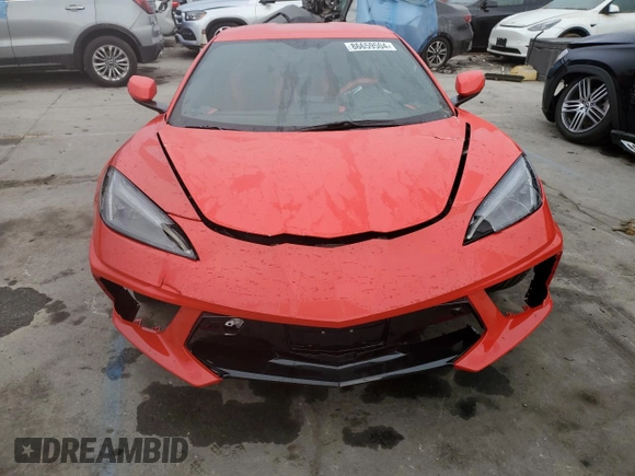 2023 Chevrolet Corvette 2LT with VIN 1G1YB2D44P5116636, listed as a Copart auction lot 86659504 with 2,027 mi miles and Salvage title. Bid and sale history available at DreamBid. Image 5.