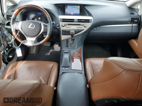 2015 Lexus RX 450h with VIN 2T2BC1BA8FC010328, listed as a Copart auction lot 51187035 with 90,205 mi miles and Salvage Title. Bid and sale history available at DreamBid. Image 8.