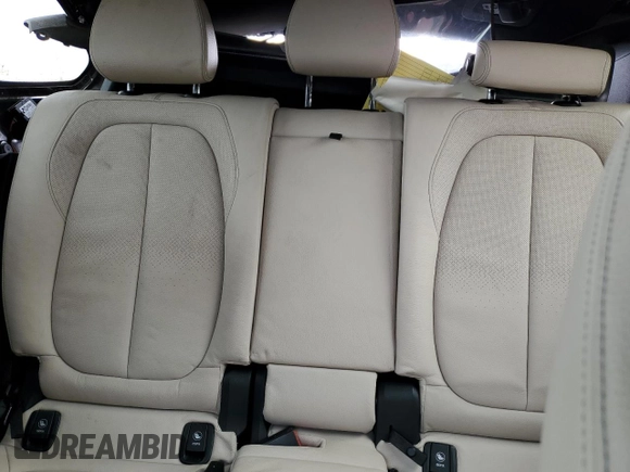 2017 BMW X1 xDrive28i with VIN WBXHT3C37H5F87237, listed as a Copart auction lot 46151025 with 34,297 mi miles and Salvage Title. Bid and sale history available at carsss.com. Image 10.