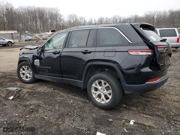 2023 Jeep Grand Cherokee Limited with VIN 1C4RJHBG6PC523674, listed as a Copart auction lot 43542945 with 0 mi miles and Non Repairable. Bid and sale history available at carsss.com. Image 2.