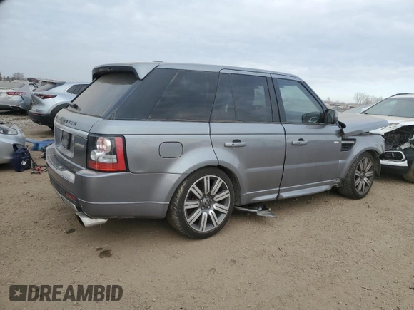 2013 Land Rover Range Rover Sport SC with VIN SALSH2E49DA810325, listed as a Copart auction lot 88108725 with 83,558 mi miles and Salvage Title. Bid and sale history available at carsss.com. Image 3.