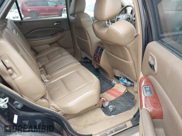 2004 Acura MDX Touring Pkg with VIN 2HNYD18694H551917, listed as a IAAI auction lot 42130100 with 207,699 mi miles. Bid and sale history available at carsss.com. Image 8.