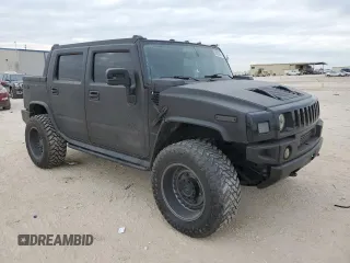 2006 Hummer H2 with VIN 5GRGN22U46H107816, listed as a Copart auction lot 89028305 with 174,544 mi miles and Salvage Title. Bid and sale history available at carsss.com. Image 4.