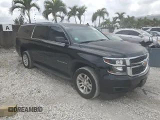 2017 Chevrolet Suburban LT with VIN 1GNSKHKC2HR126173, listed as a Copart auction lot 52129125 with 269,300 mi miles and Clean Title. Bid and sale history available at carsss.com. Image 4.