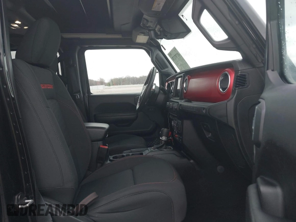2021 Jeep Wrangler Unlimited Rubicon z VIN 1C4HJXFG8MW775419, wystawiony jako IAAI lot #41797178 z przebiegiem 56 166 mil mil oraz . Historia ofert i sprzedaży dostępna na DreamBid. Obrazek 5.