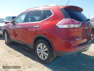 2015 Nissan Rogue S with VIN KNMAT2MT3FP515442, listed as a IAAI auction lot 41856422 with 105,939 mi miles. Bid and sale history available at carsss.com. Image 3.