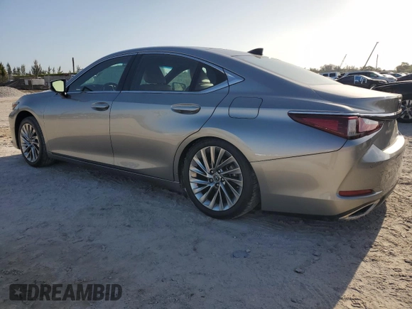 2019 Lexus ES 350 with VIN 58ABZ1B11KU011020, listed as a Copart auction lot 52453575 with 38,982 mi miles and Non Repairable. Bid and sale history available at DreamBid. Image 2.