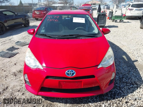 2013 Toyota Prius One with VIN JTDKDTB33D1047674, listed as a IAAI auction lot 41797396 with 114,485 mi miles. Bid and sale history available at carsss.com. Image 12.