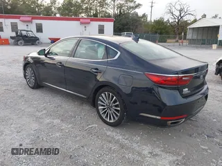 2017 Kia Cadenza Limited with VIN KNALC4J15H5081396, listed as a IAAI auction lot 41451615 with 71,038 mi miles. Bid and sale history available at carsss.com. Image 3.