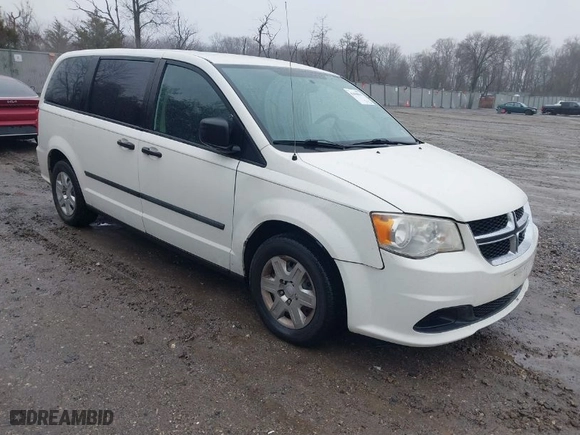 2012 Dodge Grand Caravan SE with VIN 2C4RDGBG6CR399702, listed as a IAAI auction lot 41458861 with 172,349 mi miles. Bid and sale history available at carsss.com. Image 1.