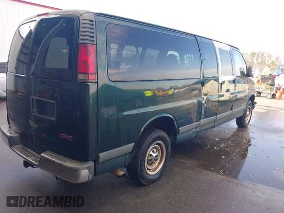 2001 GMC Savana z VIN 1GJGG29R311223791, wystawiony jako IAAI lot #41531575 z przebiegiem 213 418 mil mil oraz . Historia ofert i sprzedaży dostępna na DreamBid. Obrazek 4.