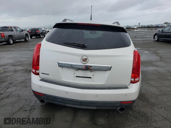 2010 Cadillac SRX Luxury Collection with VIN 3GYFNAEY3AS639235, listed as a Copart auction lot 51474095 with Not Provided miles and Salvage Title. Bid and sale history available at carsss.com. Image 6.