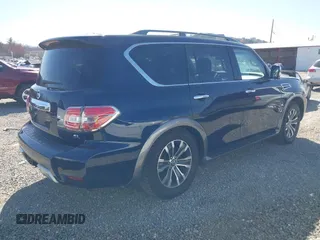 2017 Nissan Armada SV with VIN JN8AY2NC3H9501228, listed as a IAAI auction lot 41780182 with 233,183 mi miles and . Bid and sale history available at DreamBid. Image 4.