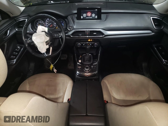 2016 Mazda CX-9 Sport with VIN JM3TCBBY5G0110210, listed as a Copart auction lot 51940755 with 84,007 mi miles and Salvage Title. Bid and sale history available at carsss.com. Image 8.