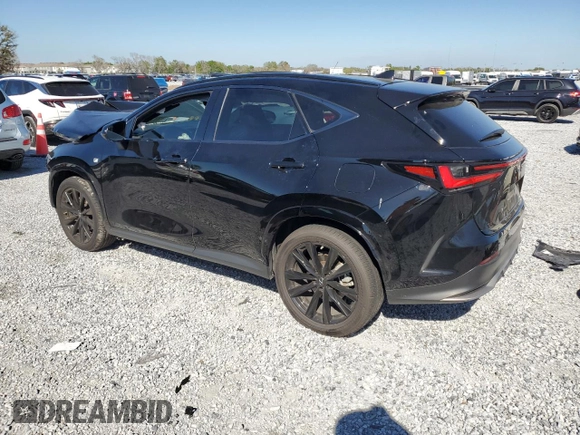2023 Lexus NX with VIN 2T2KGCEZ8PC017301, listed as a Copart auction lot 48868185 with 44,617 mi miles and Salvage Title. Bid and sale history available at carsss.com. Image 2.