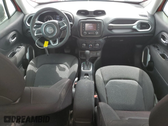 2020 Jeep Renegade Sport with VIN ZACNJAAB2LPL52923, listed as a Copart auction lot 48816875 with 32,377 mi miles and Salvage Title. Bid and sale history available at carsss.com. Image 8.