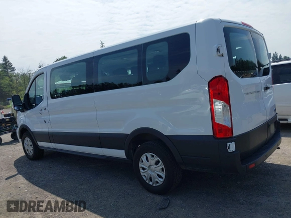 2023 Ford Transit Passenger XL with VIN 1FBAX2Y87PKA89557, listed as a IAAI auction lot 42580341 with 34,151 mi miles and . Bid and sale history available at DreamBid. Image 14.