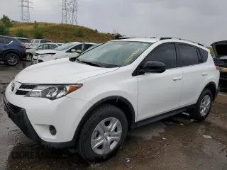 2015 Toyota RAV4 LE with VIN 2T3BFREV2FW231924, listed as a Copart auction lot 68074974 with 27,954 mi miles and Non Repairable. Bid and sale history available at carsss.com. Image 1.