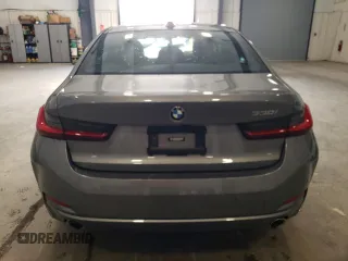 2023 BMW 3 Series 330i with VIN 3MW69FF07P8D31956, listed as a Copart auction lot 44984425 with 23,802 mi miles and Salvage Title. Bid and sale history available at carsss.com. Image 6.