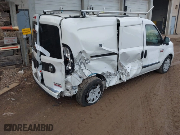 2018 Ram ProMaster City Cargo Tradesman SLT with VIN ZFBERFBB8J6L51690, listed as a IAAI auction lot 41592368 with 92,177 mi miles and . Bid and sale history available at DreamBid. Image 6.
