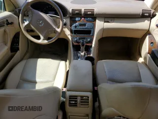 2003 Mercedes-Benz C 320 with VIN WDBRF64J53F327005, listed as a Copart auction lot 69500224 with 99,375 mi miles and Salvage Title. Bid and sale history available at DreamBid. Image 8.