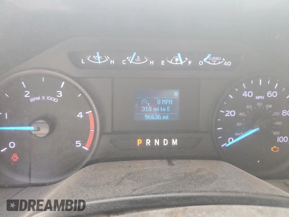 2020 Ford F-250 XL with VIN 1FT7W2BT4LED53378, listed as a Copart auction lot 62114495 with 96,636 mi miles and Salvage title. Bid and sale history available at DreamBid. Image 9.