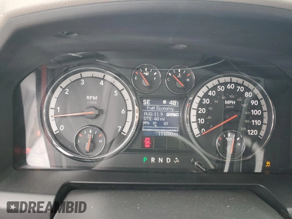 2011 Ram 1500 ST with VIN 1D7RV1GT0BS542095, listed as a Copart auction lot 81955814 with 111,200 mi miles and Salvage Title. Bid and sale history available at carsss.com. Image 9.