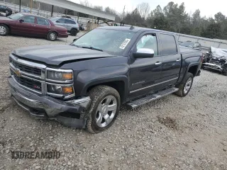 2014 Chevrolet Silverado 1500 LTZ with VIN 3GCUKSEC8EG287696, listed as a Copart auction lot 42191065 with Not Provided miles and Salvage Title. Bid and sale history available at DreamBid. Image 1.
