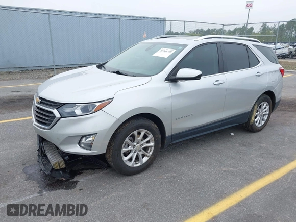 2021 Chevrolet Equinox LT with VIN 3GNAXKEV3MS124186, listed as a IAAI auction lot 41940798 with 83,343 mi miles. Bid and sale history available at carsss.com. Image 2.