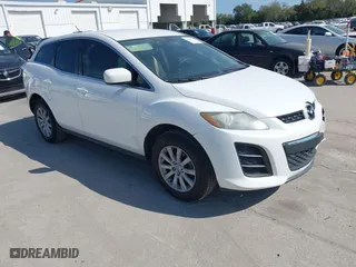 2010 Mazda CX-7 SV with VIN JM3ER2W59A0305905, listed as a IAAI auction lot 41543186 with 225,486 mi miles. Bid and sale history available at carsss.com. Image 1.