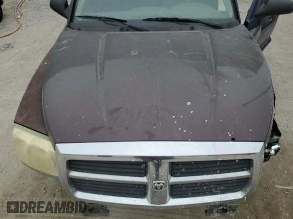 2006 Dodge Dakota ST with VIN 1D7HW28N46S517804, listed as a Copart auction lot 83544284 with Not Provided miles and Salvage Title. Bid and sale history available at DreamBid. Image 11.