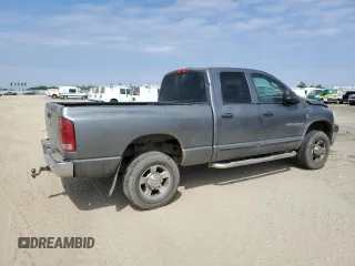 2006 Dodge 2500 SLT with VIN 1D7KS28C16J143318, listed as a Copart auction lot 53907235 with 269,764 mi miles and Salvage Title. Bid and sale history available at carsss.com. Image 3.